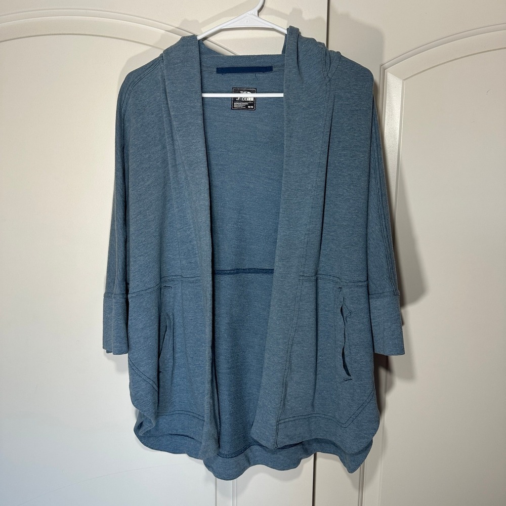 The North‎ Face Womens Wrap Hoodie Cardigan Slouchy Lounge Tunic Longline Medium